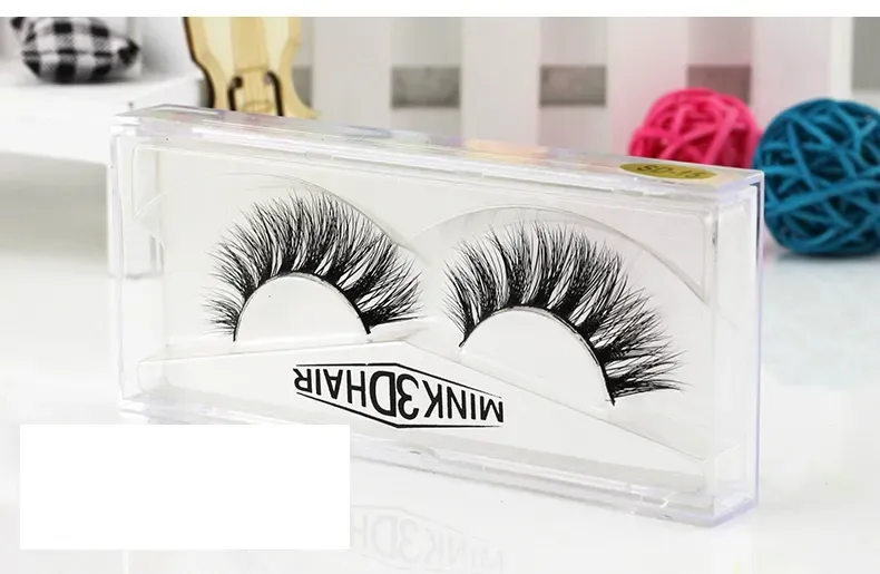 3D Eyelashes 8 Styles 100% Handmade Thick Natural False Eyelashes for Beauty Makeup fake Eye Lashes Extension