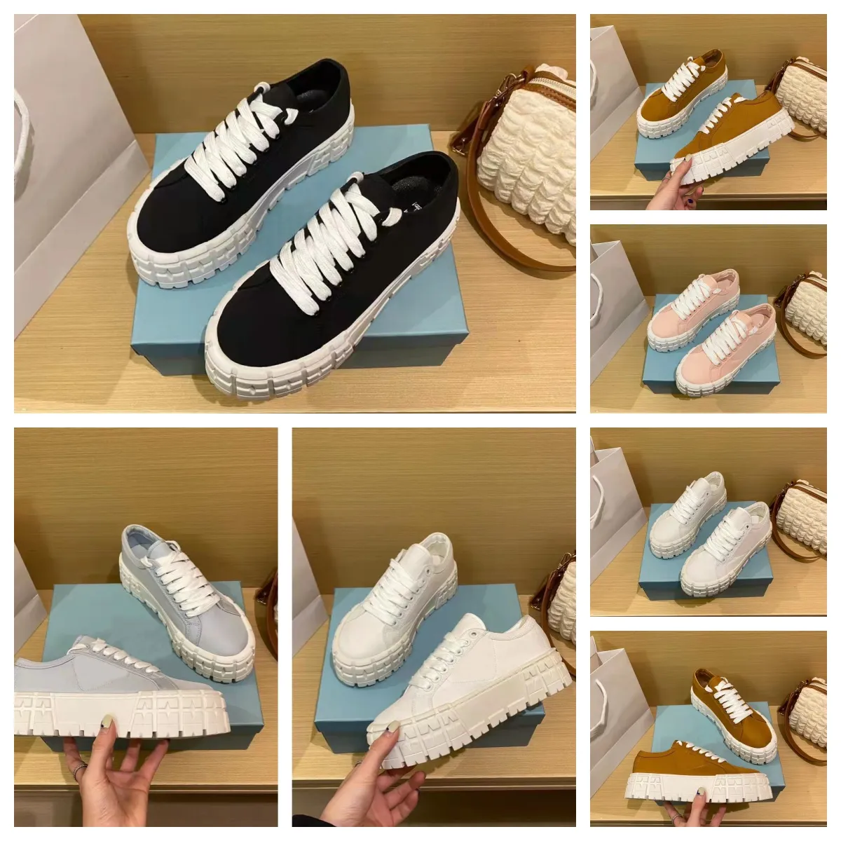 2024 Canvas Sneaker Designer Femmes Flat Bottom Casual Chores Casual Trainers Sneaker Randonnée Lacet-Up Close Low Talon