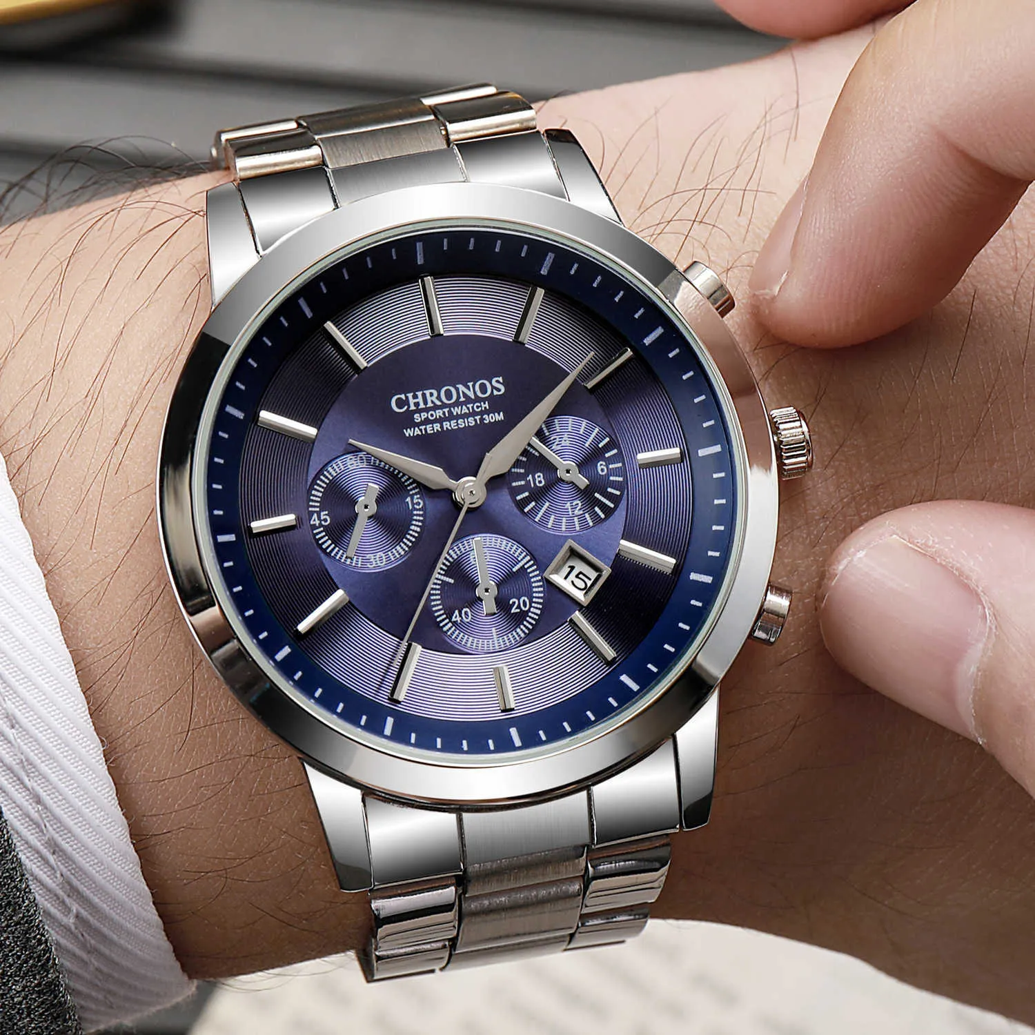 Chronos luxury watch discount