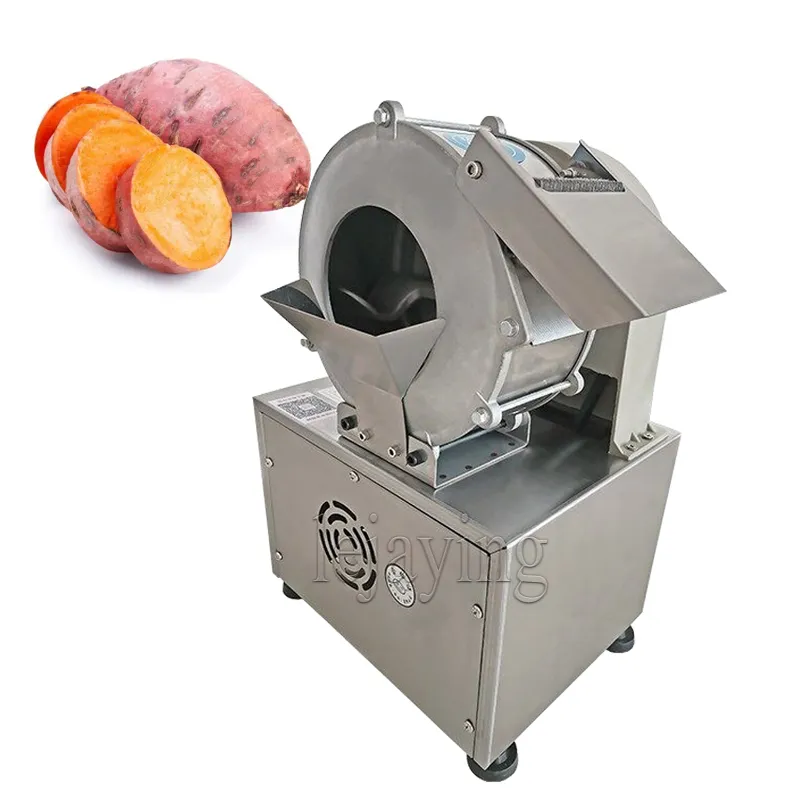 Multifonction commerciale Vegetable Slicer Cutter électrique Potate Lotus Racine Sinsirant Machine Coup Coup Carrot Cucumber Slice Machine