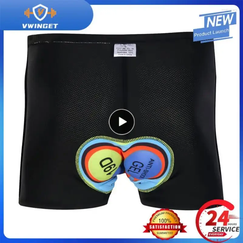 Motorcycle Apparel Cycling Sous-short Black Bike Underwear 2024 Gel Pad 19d 20D