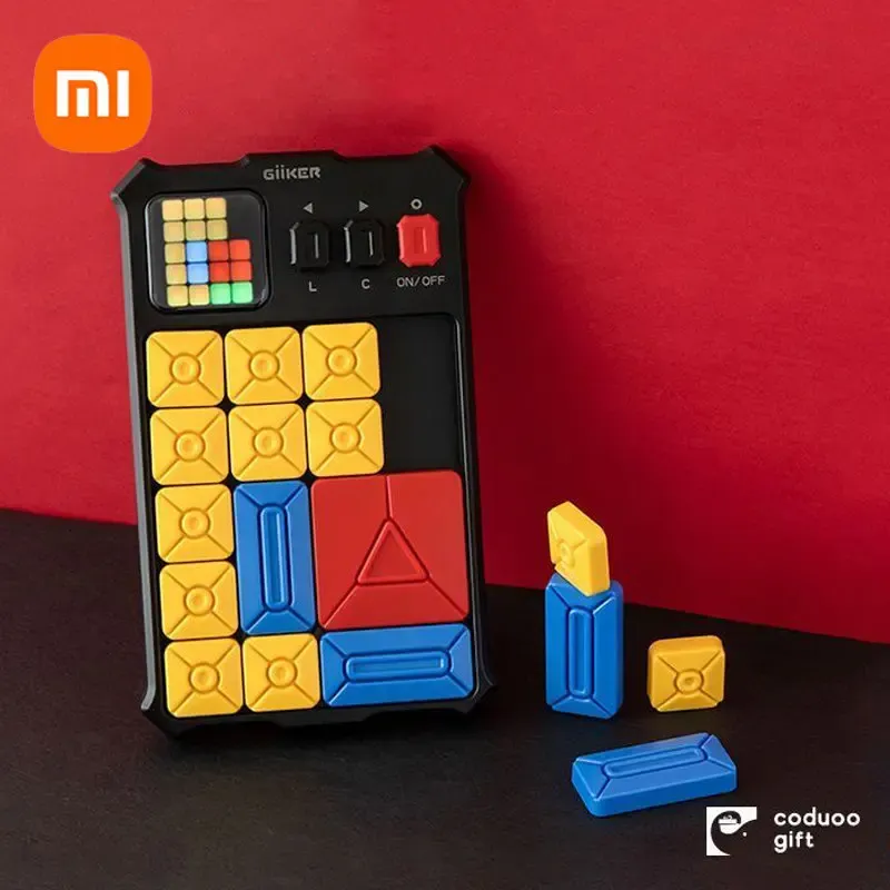 Accessoires Xiaomi Giiker Super Slide Huarong Road Smart Sensor Game 500+ Ebene Herausforderung Logische Puzzle Interaktive Spielzeug für Kindergeschenke