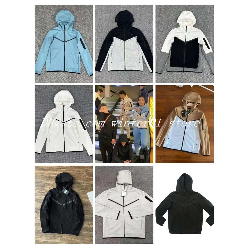 الصيف والخريف الرياضي للتكنولوجيا الفنية مجموعة مصممة TechFleece Tracksuit رجالي نساء رياضة رياضة الركض السميكة دعاوى المسار الدعاوى رجل العرق M-2XL 947