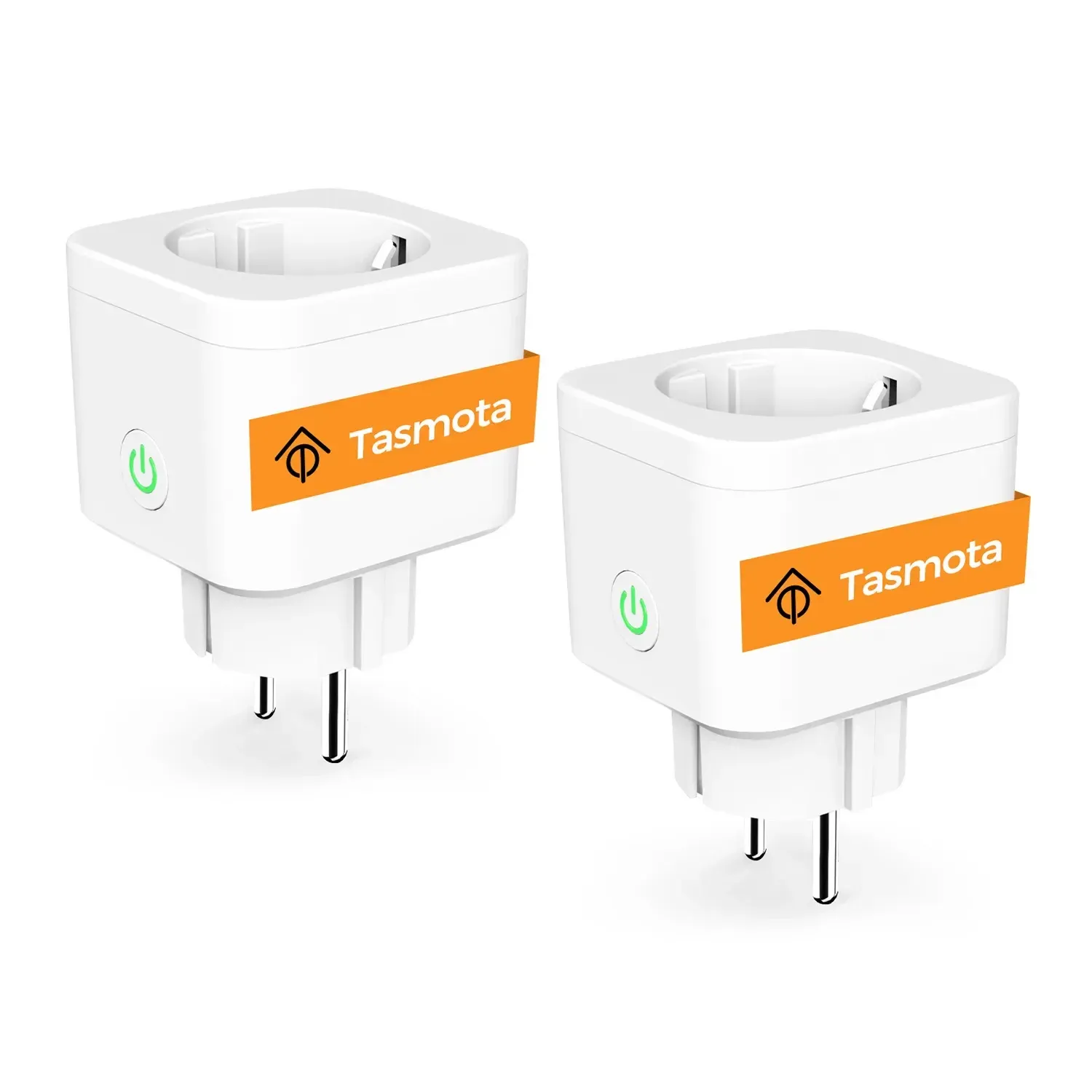 Контроль Refoss Smart Home Предварительно разбитый Tasmota Eu Wi -Fi Plug 16a с энергетическим монитором работает с Googel Home Assistat Alexa