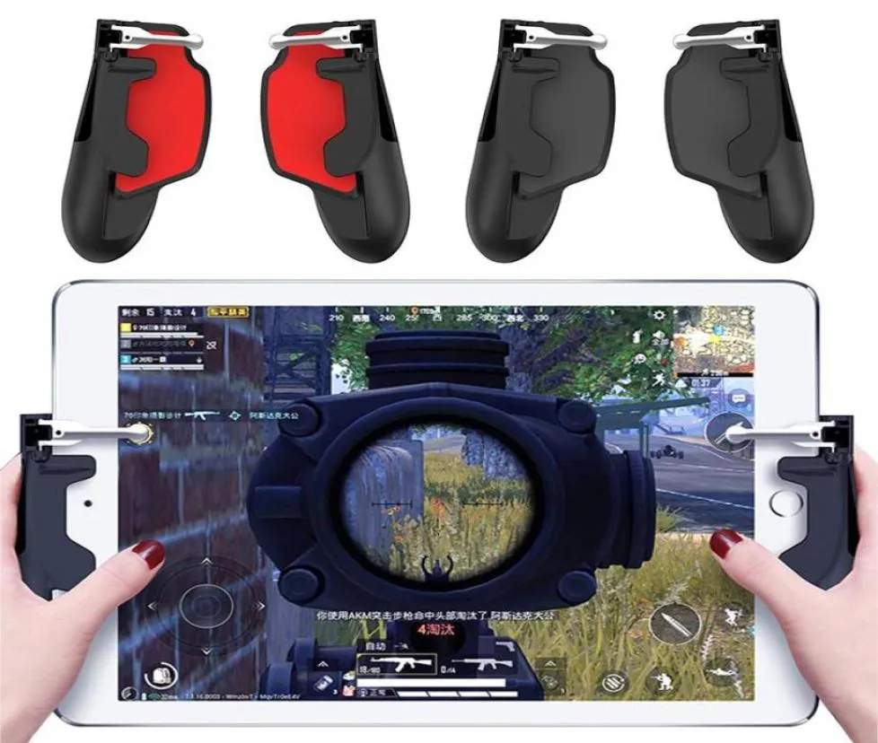 ゲームコントローラージョイスティック1ペアPUBGモバイルハンドルイージーコントローラーツールアクセサリーゲームパッドタブレット用人間工学に基づいています。