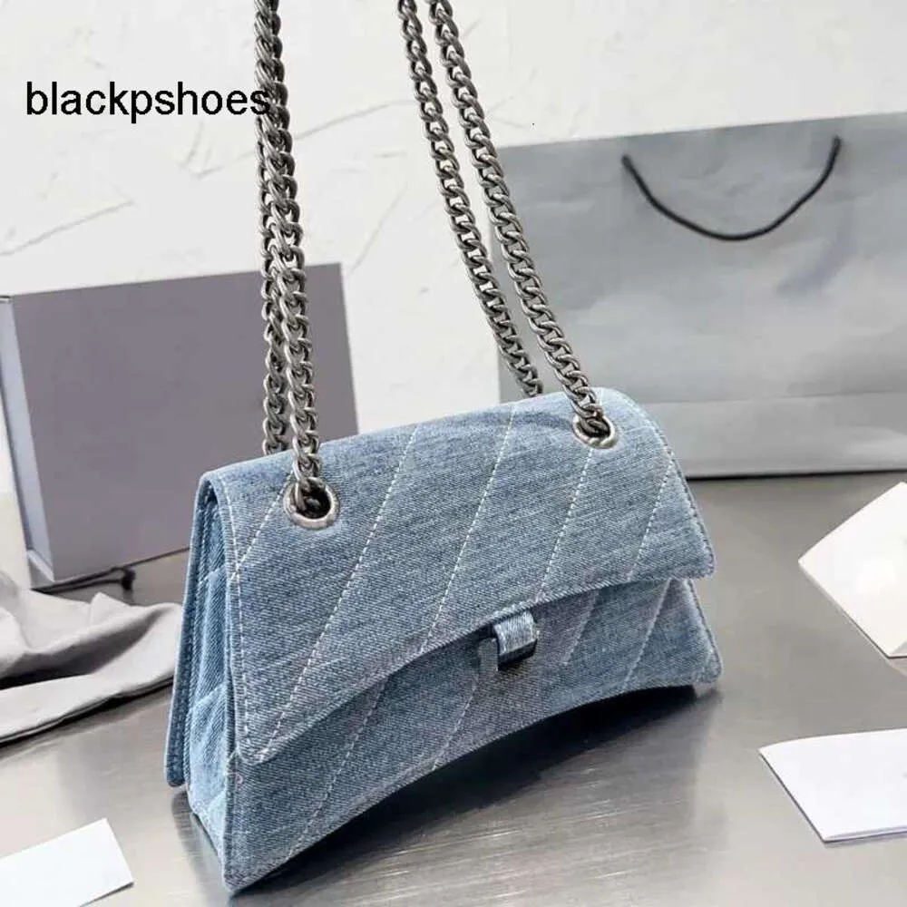 Balencig le Cagole New Bag Fashion Crossbody Crossbody Denim Souglass Handbag 2023 Pours Sac à bandoulière