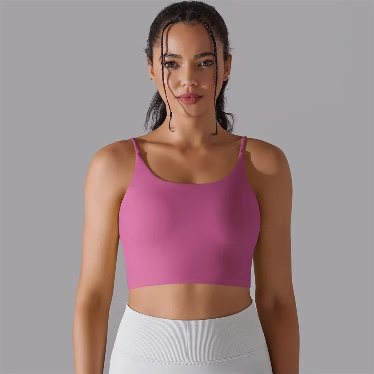 Beauty Back Women Sports Running Vests Yaga Shirts Tob Tops Plew Underwear Gym Fitness Tank Dames Dames Tocoping Workout Bras