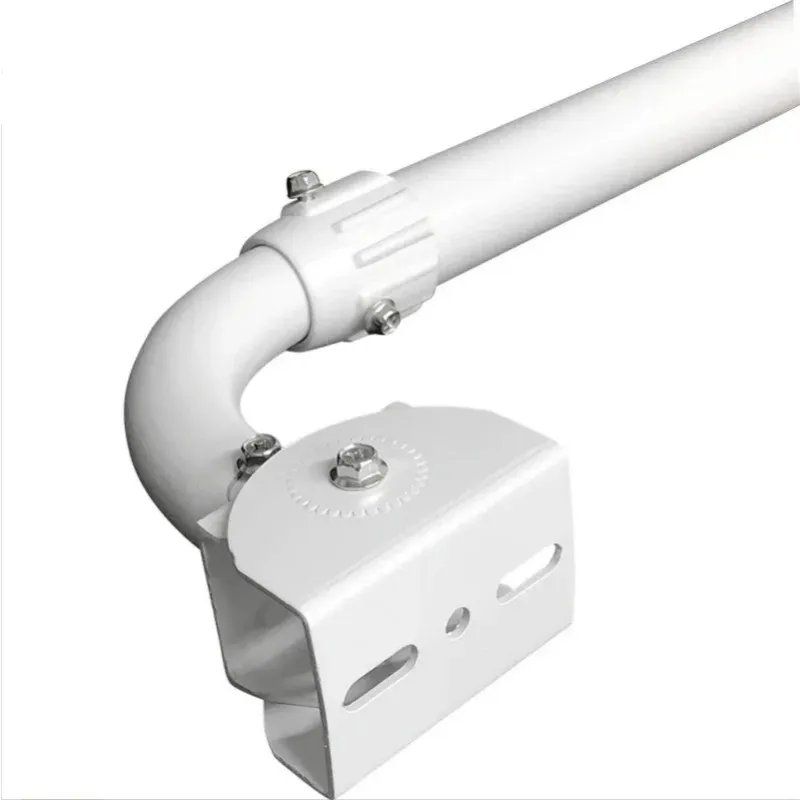 Surveillance Camera Telescopic Bracket Aluminum Alloy Gun Machine Hoisting Camera L-shaped 30-60cm Lengthened Outdoor