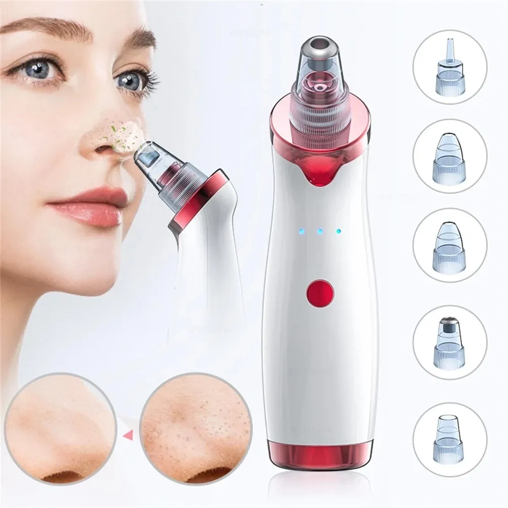 Instrument Electric Blackhead Remover Vacuum Acne Remover Noir Extractor Beauty Tool Black Spot Pore Cleaner Skin Care Facial Cleaner