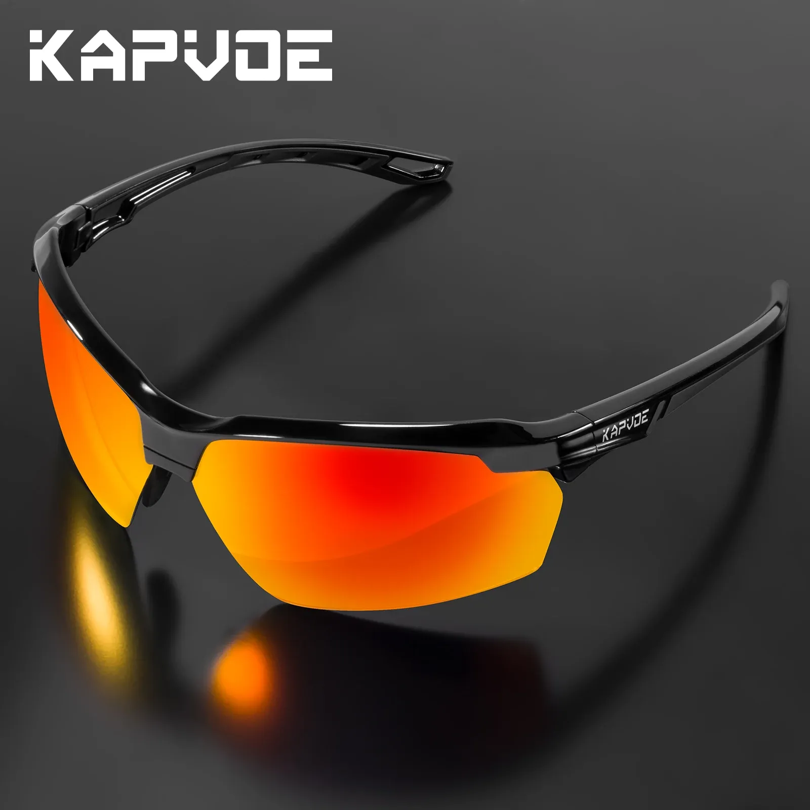 Accessoires Kapvoe Polarisierte Radfahrergläser Fischereise Sonnenbrille Fahrrad Sport Sonnenbrille MTB Road Bike Eyewear Frauen Brille 2023 2023