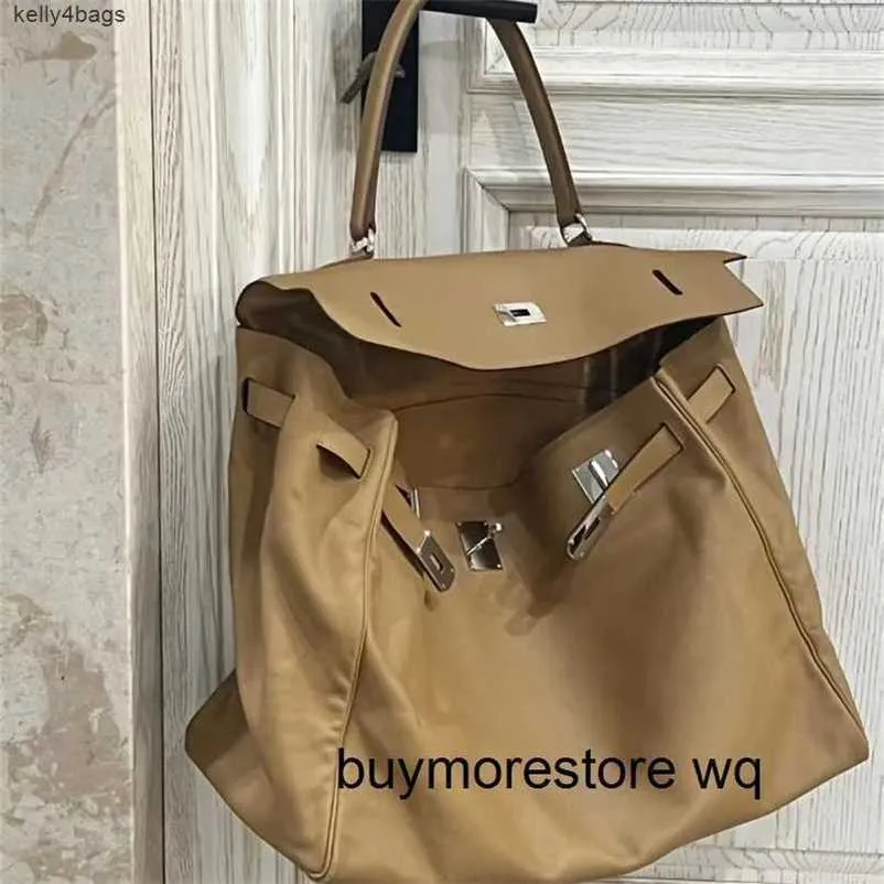 Designer 50cm Bag Top Quality Shoulder Bag Handmade Totes Designer 40 Bags Leather Super Capacity Luggage Womens Soft Travel Limited Edition 50cmqq qq