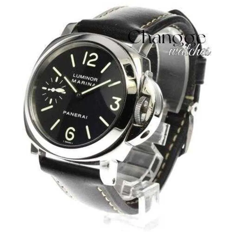 Swimming Wristwarches Mens Automatic Mechanical Watch de Luxe Pererei Pam00001 Luminous Hand Wind Men's # C348