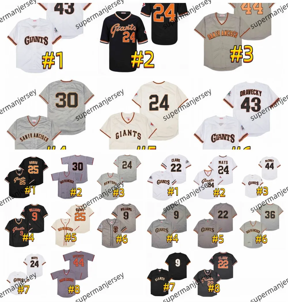 28 Buster Posey Baseball Jerseys Sf Giants Crawford Brandon Belt Will Clark Willie Mays Willie McCovey pusta noszenie numeru Jersey Baseball Jersey Kobiety