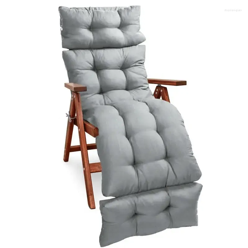 Chaveds de travesseiro Cadeira de balanço da cadeira de sol para espreguiçadeira para escritórios de casa externa para ambientes internos Cadeiras de pátio de jardim