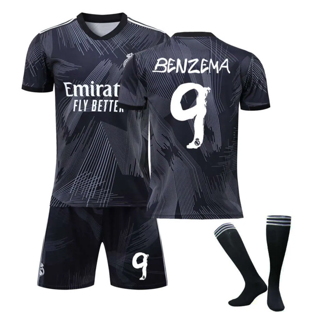 Soccer Sets/tracksuits Tracksuits 2223 Real Madrid 120th Anniversary Y3 Joint Jersey Set No. 9 Benzema 20 Venisius Shirt (thai Version)