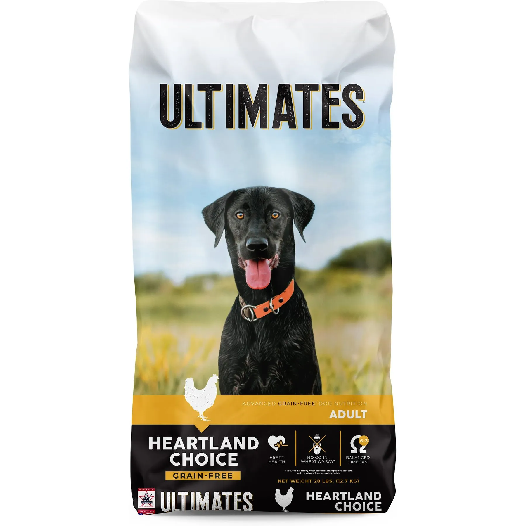 Meadow Prime Midwestern Pro Pac Ultimates Dry Dog Food Grain Free