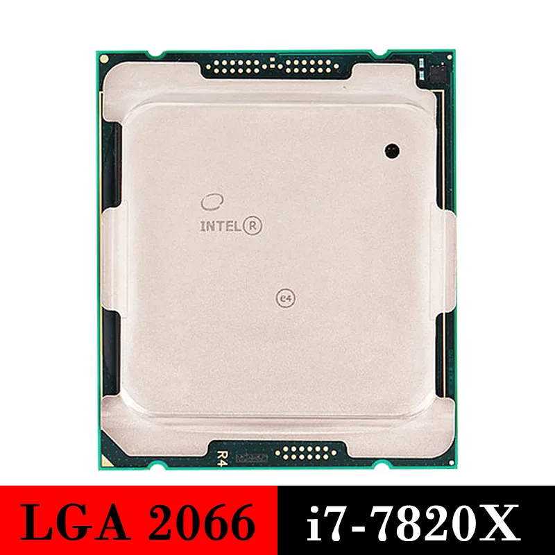 معالج الخادم المستخدم Intel Core i7-7820x CPU LGA 2066 7820x LGA2066