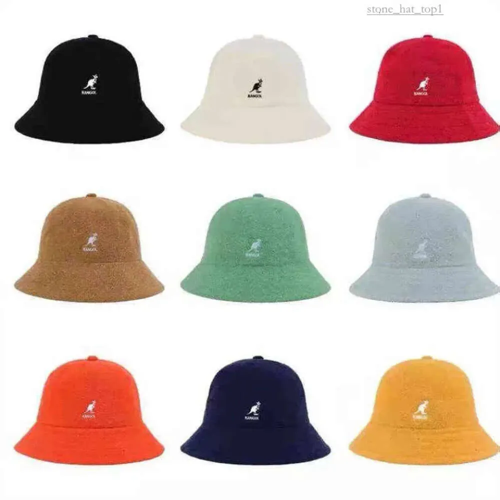 Mode luxe balkappen kangoeroe kangol visser hoed zon hoed zonnebrandcrème borduurdoek materiaal 3 maten 13 kleuren Japanse ins super brandhoed aa220312 5946