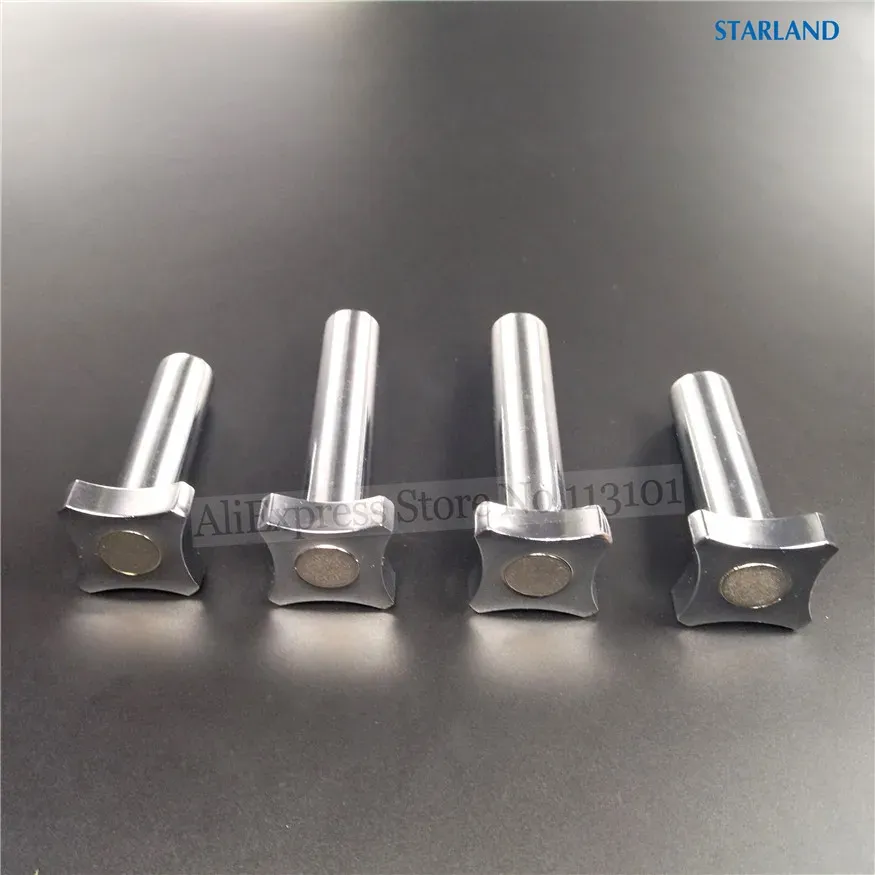 Macher 4 Stücke enge Nüsse Metall Klemmschrauben Silber Farbe Ersatzteile für Weichmaschinen Eiscreme Macher Fitnes M8 oder M10