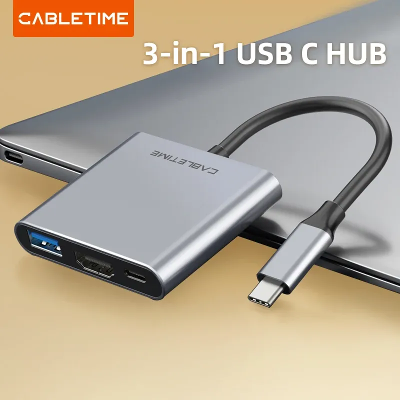 Hubs CABLETIME Switch Dock HDMI TV HUB for Nintendo Switch 4K USBC VGA HUB for Macbook pro Matebook X Huawei Mate 30 Nintendo C037