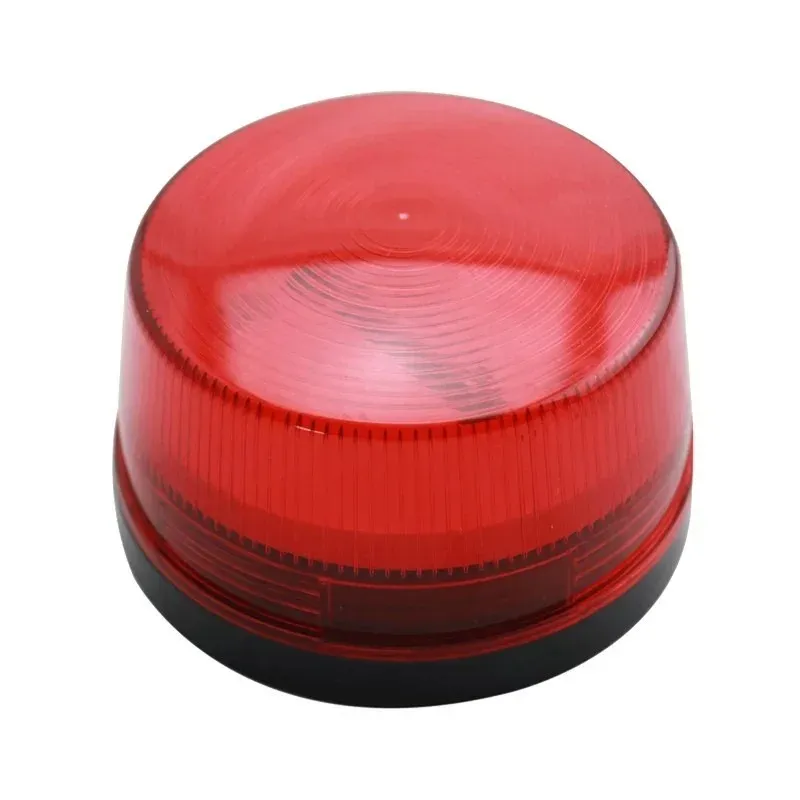 2024 Car LED Flashing Light Strobe Emergency Alarm Lamp Round Auto Roof Warning Signal Flash Lamp Beacon Bulb For RV Truck DC 12Vfor emergency alarm lamp