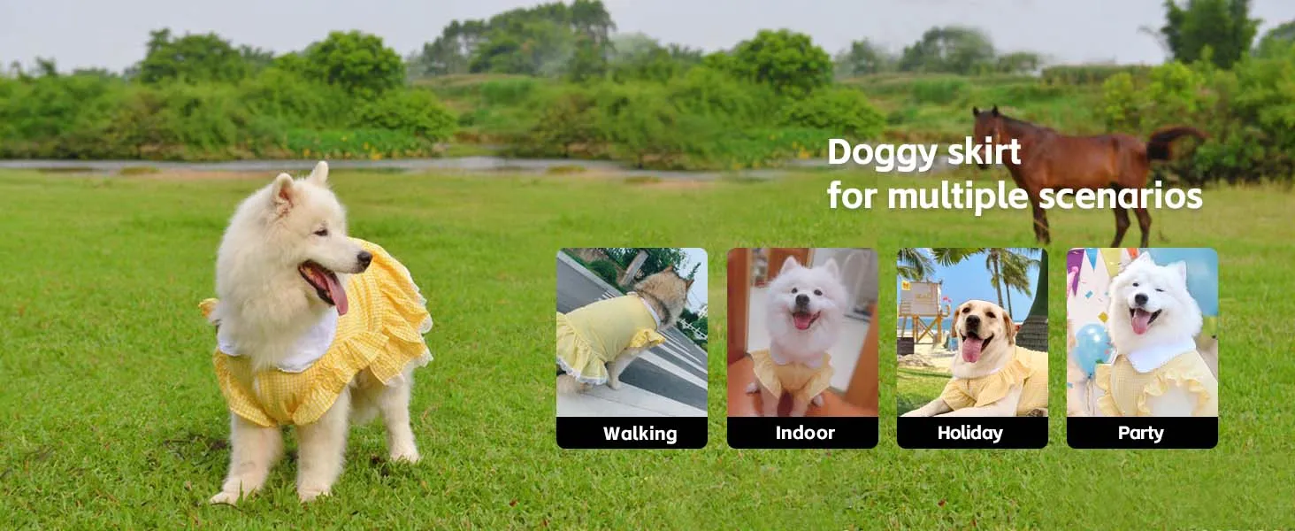 large dog birthday dress Topkins Summer Girl Dog Dress, Dog Silk Tulle Dress, Cute Princess Dog   Petocart