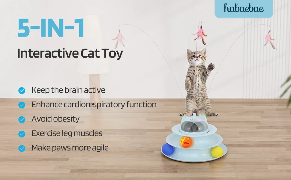 Interactive Cat Toy, 5-in-1 Automatic Fun! Rechargeable Hide & Seek - Shop  Now! from Dhgate Cat Teasers & Wands - price 29.27