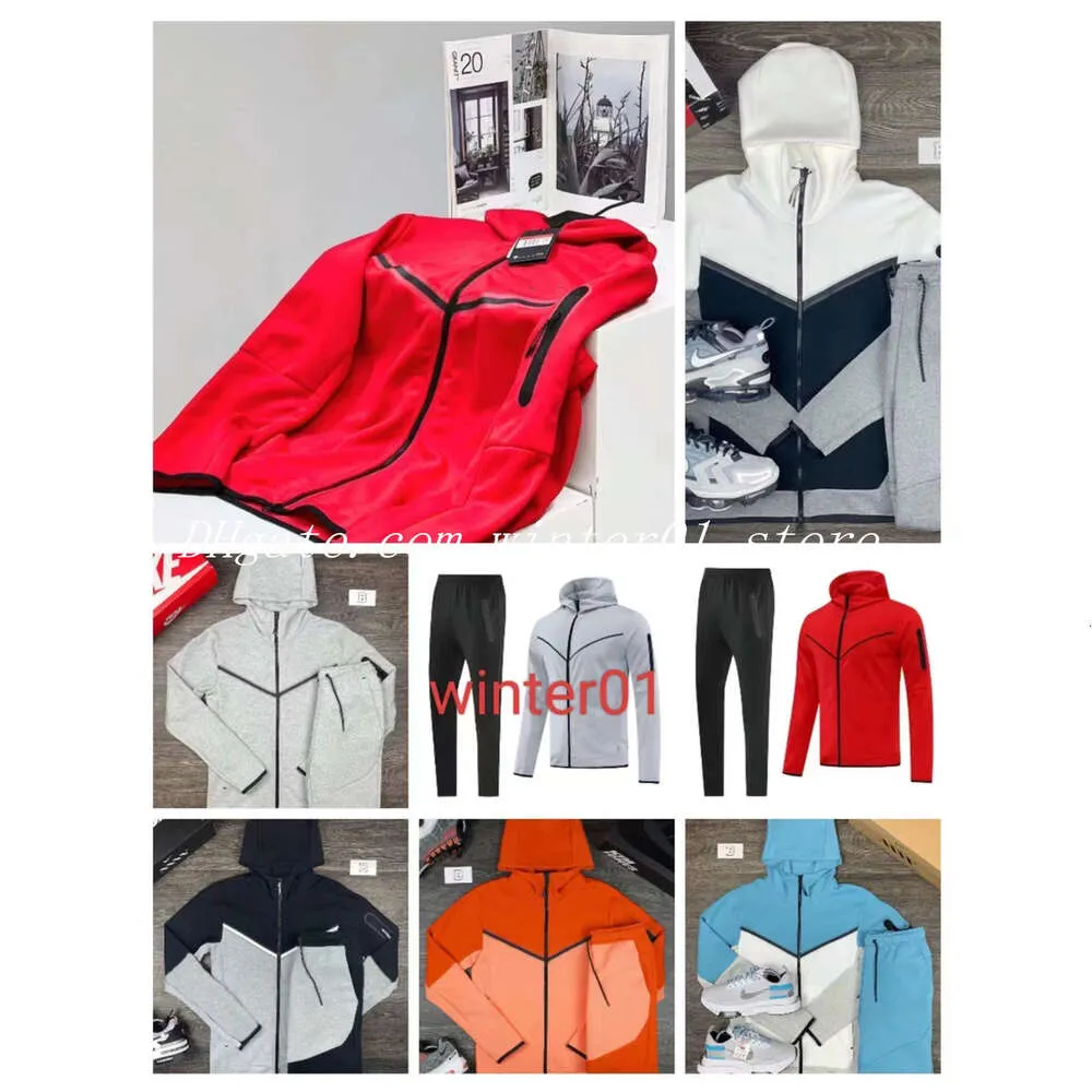 Summer and Autumn Sportswear Tech Tech مجموعة مصممة TechFleece Tracksuit Mens Womans Sports Prouts Swice Track Suits Man Bottoms عرق M-2XL 966