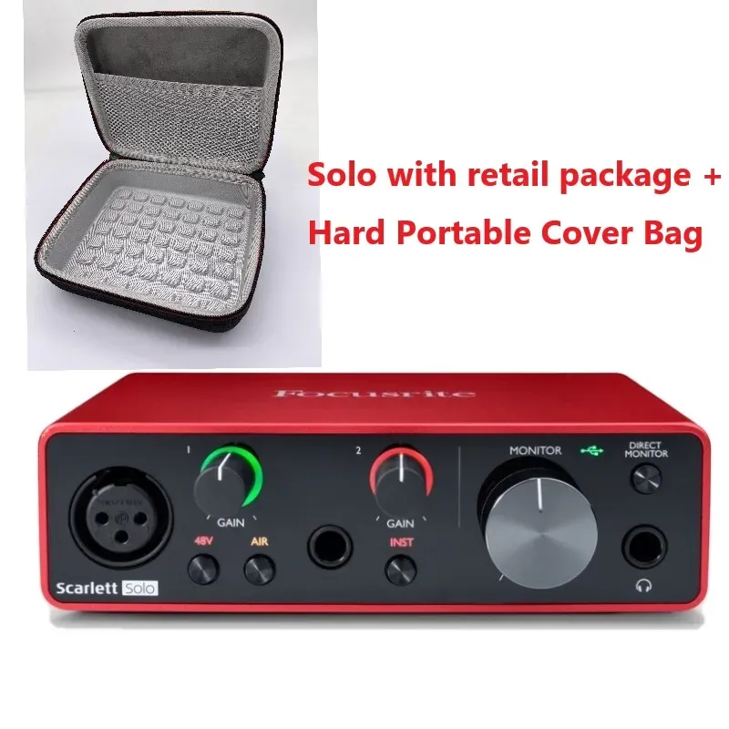 Focusrite Scarlett Solo 3rd Gen USB Audio Interface