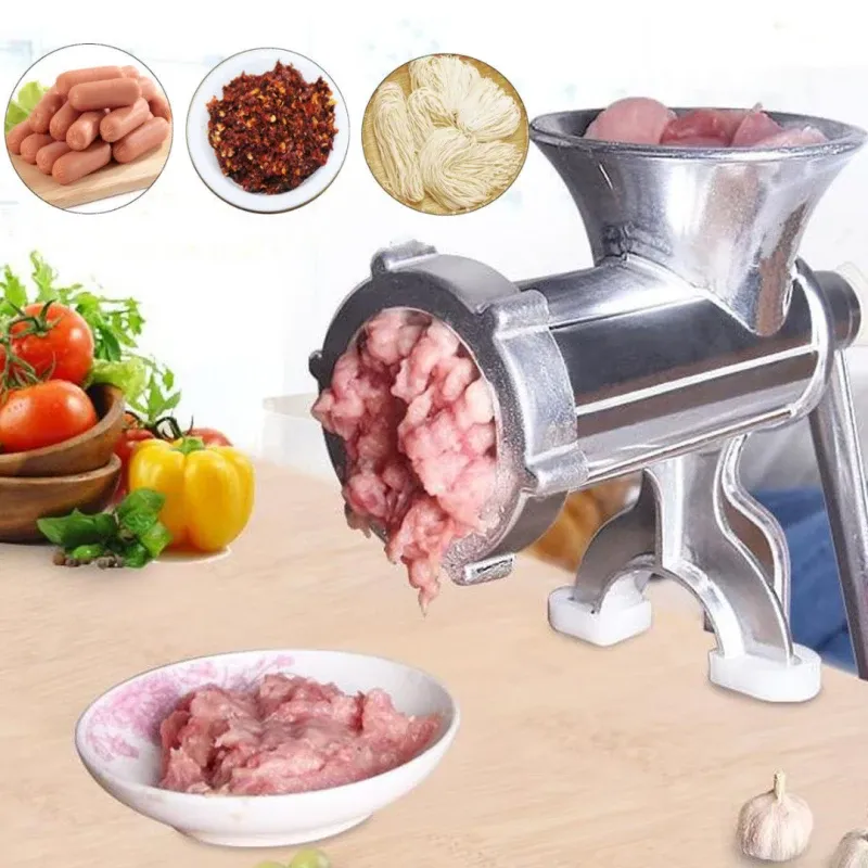 Grinder huishoudelijke handmatige vleesmolen worst maker groenten fruit chopper aardappelen Slijpliceur handmatige keukenverwerker keukenaccessoires