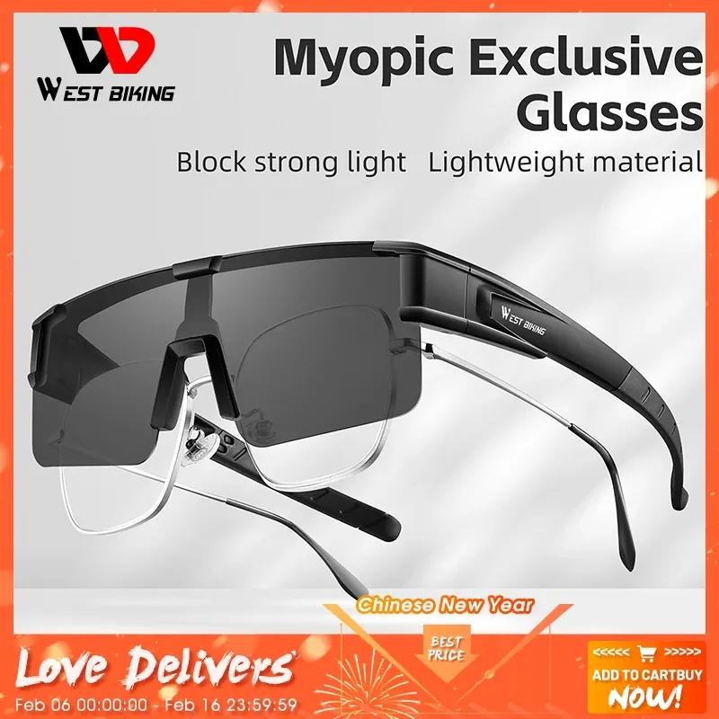 Akcesoria spolaryzowane okulary przeciwsłoneczne jazdy gogle pasują do przepływu krótkowzroczności Glasse Uv400 okulary rybołówstwo sportowe okulary przeciwsłoneczne