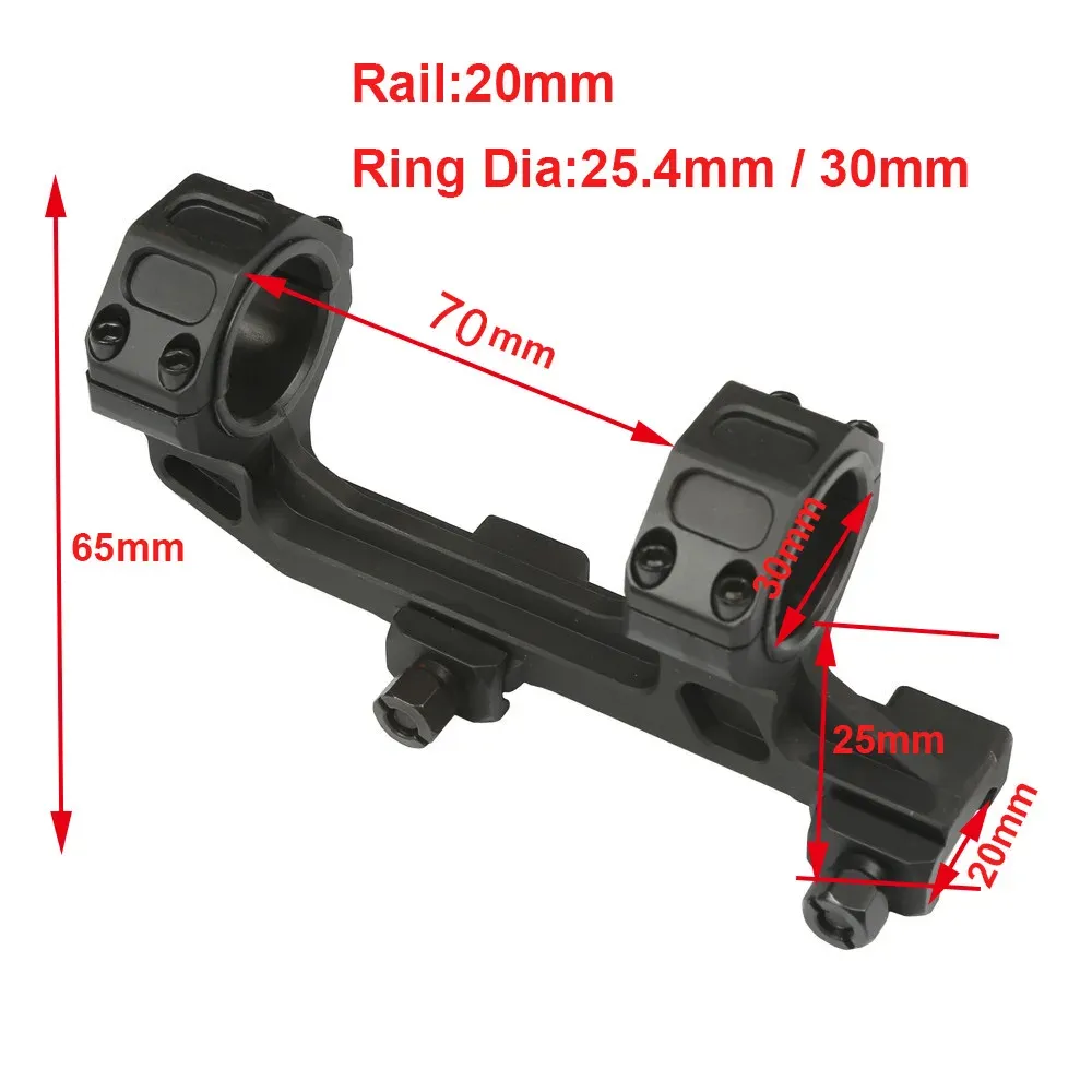 Scopes 1 pouce 25,4 mm / 30 mm Stendra de la lune