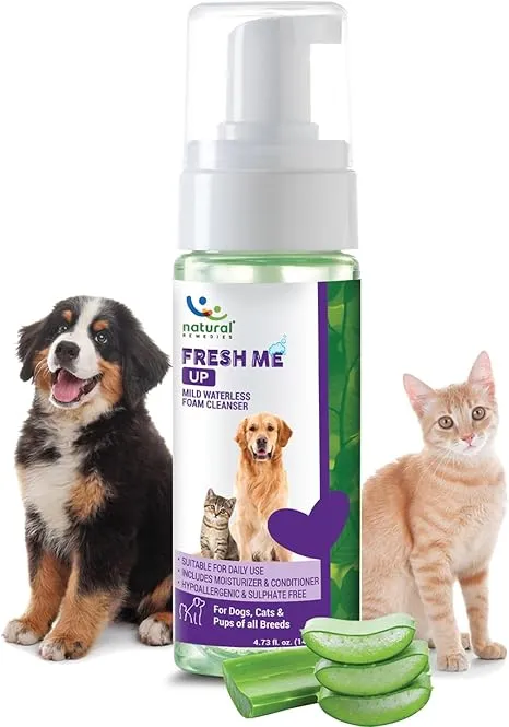 Cats Chi Dry Shampoo For Dogs Waterless Pet Cleanser: Mild Foam