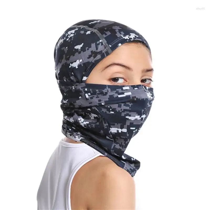 Bandanas Product Size 40 26cm Soil 1cm Scarf Silk Sunscreen Equipment Polyester Fiber Childrens Mask High Elasticity Turban