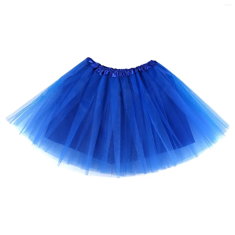 Salas de saia multicolor de coloras de roupas de dormir feminina suporta meio corpo Puff Phop Papticoat School Shairs para mulheres envolvem a cama