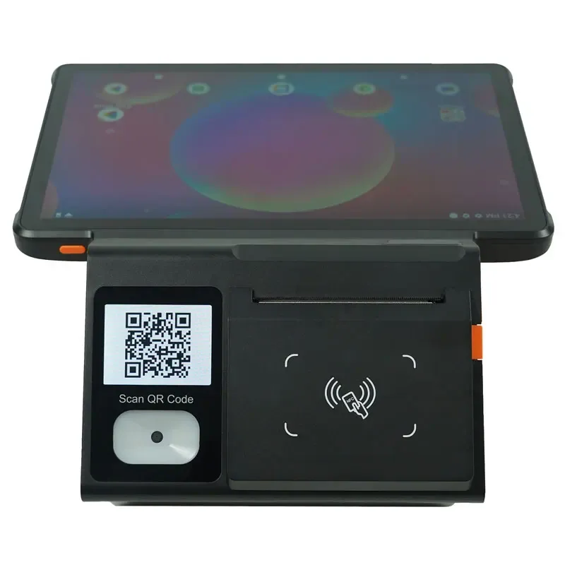 wholesale Tablet Pos Printer 11 Inches Screen Terminal Machine All In One 80/58mm Thermal Printing For Receipts Print