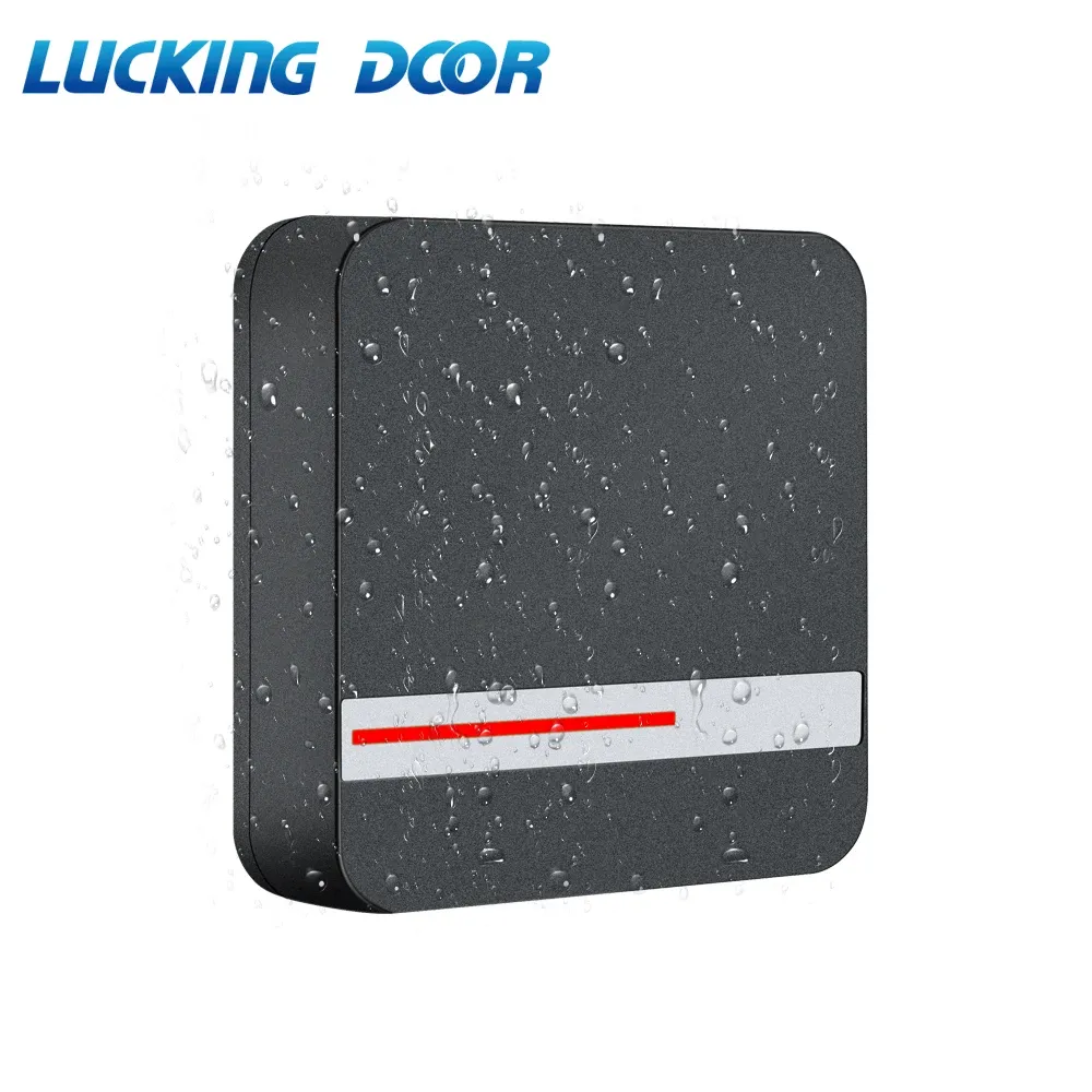 Steuerung der Long -RFID -Reader 125kHz 13,56 MHz Smart Proximity Card Reader Access Control System IP68 Waterfames Weigand 26/34 Leser