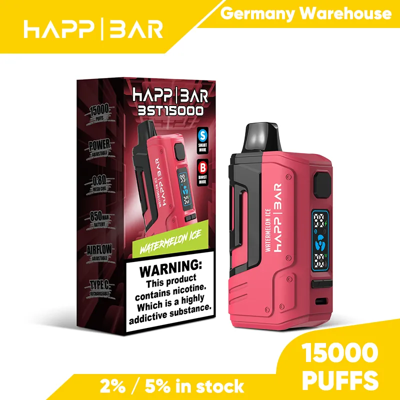 EU Warehouse Disposable vapes puff 15K 18k mod box vapor e cigarettes pen starter Disposable Vape 2% 5%