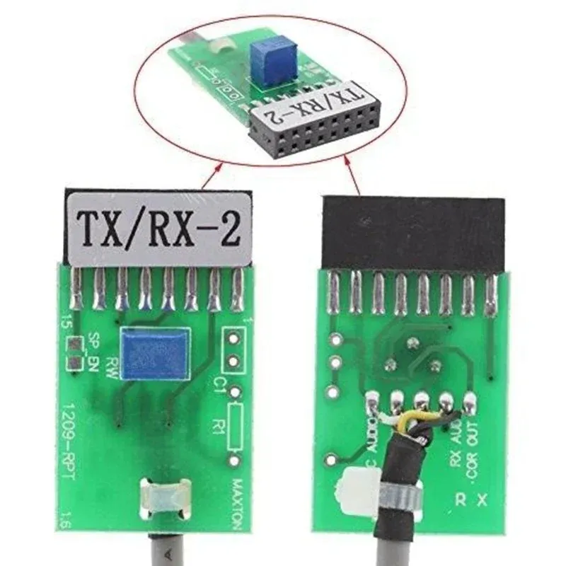 DUPLEX Repeater Kabel dla Motorola Radio CDM750 M1225 CM300 GM300 Dual Relay Interface TalkThrough Repeater Kabel