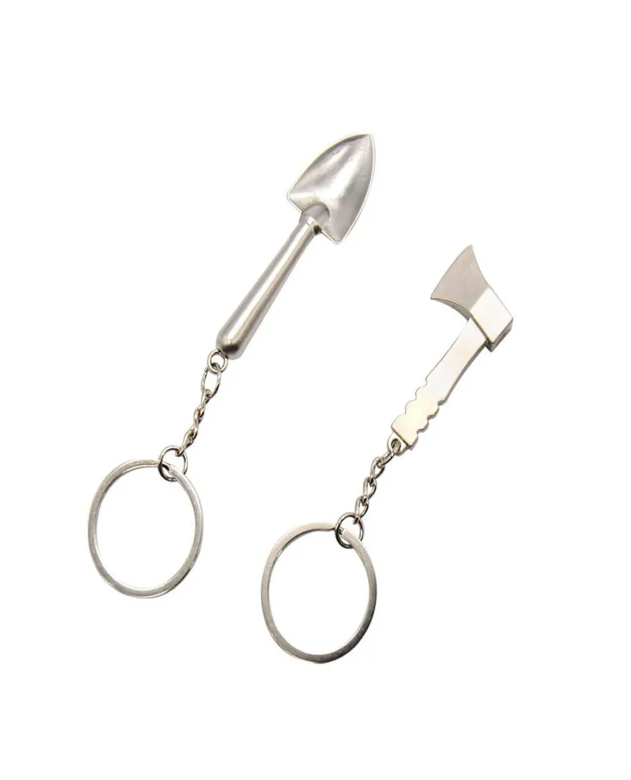 Metal Keychain Snuff Shovel Lepel Snuff Spade op sleutel Chian Snuff Accessories Tool Whole Smoking Accessories8061499