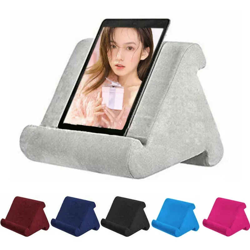 Support de tablette d'oreiller éponge pour iPad Samsung Huawei Support de téléphone de support de téléphone