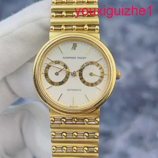 AP weibliche Handgelenk Uhr 18k Materialwoche Kalender Display Automatische mechanische Uhr 33 mm