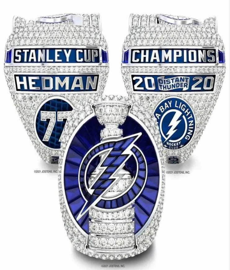 2021 TAMPA Championship Cup Ring Church Ancs Men's Brothers Fan Fan Gift Wholesale Drop Taille 8-147290553