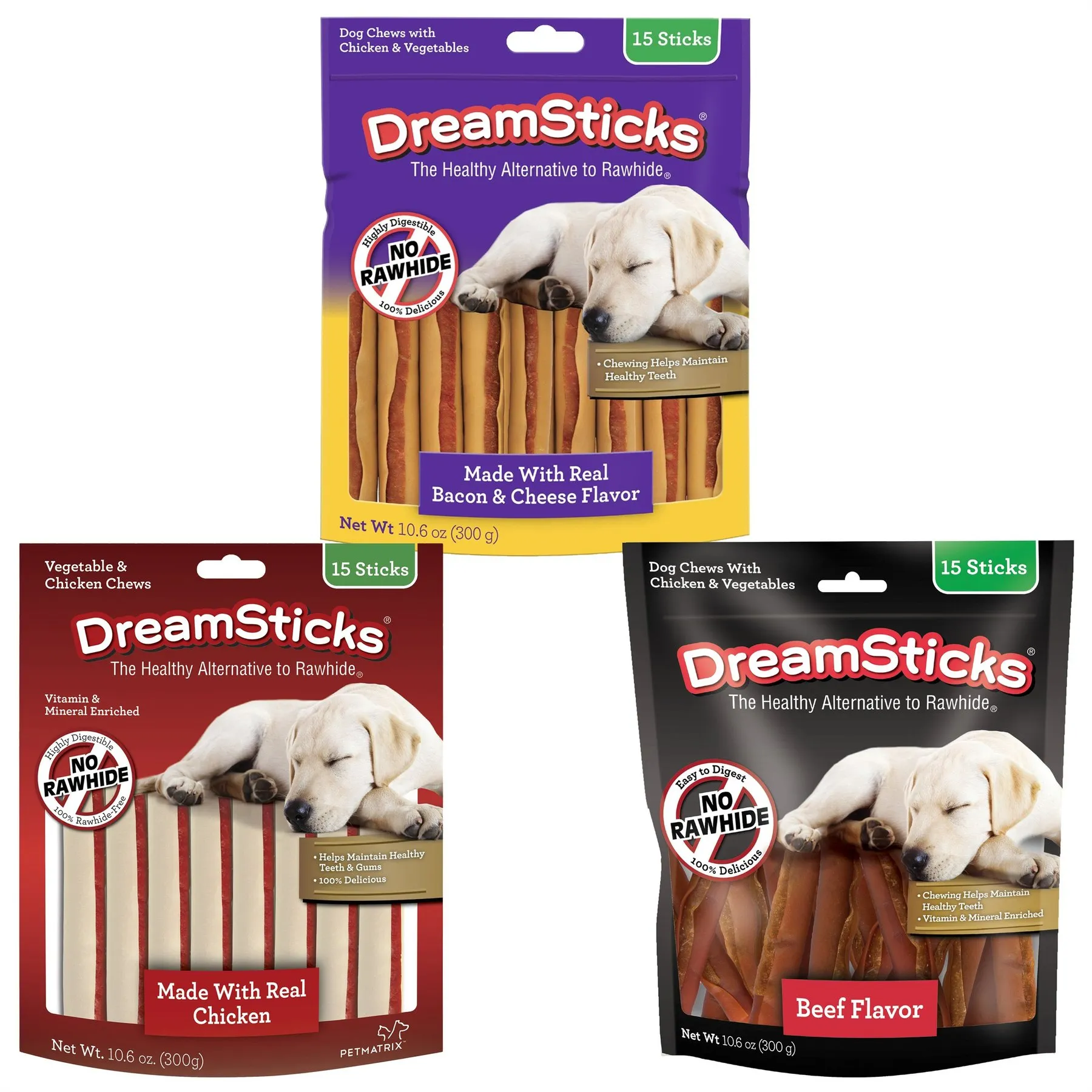 DreamBone DreamSticks Beef Chews Dog Treats Items From