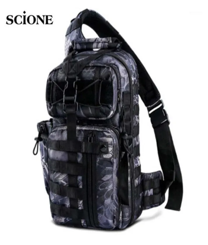 Outdoor -Taschen Armee Sling Baghunting -Rucksack für Männer Molle Tactical Rucksack Travel Sac de Sport Campingbeutel Xa764wa6722906