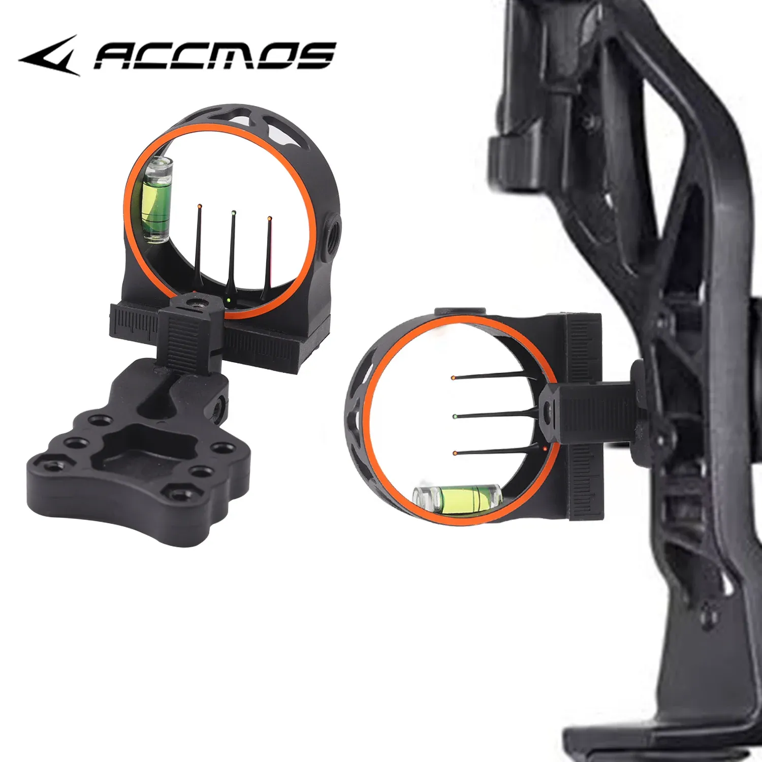 SCOPES NUOVI tiro con l'arco da tiro a 3 pin a 3 pin di alta qualità arco composto 3 aghi da caccia all'ambito sparatutto Accessori Targert