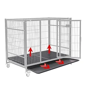 Heavy Duty Dog Crate Homey Pet 31