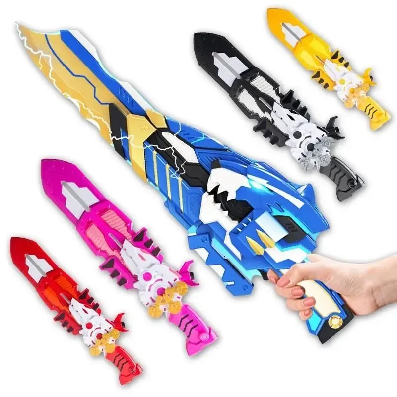 Roboter Multiple Mode Mini Force Transformation Sword Toys Action Figures Miniforce X Deformation Weapon Gun Toy Kids