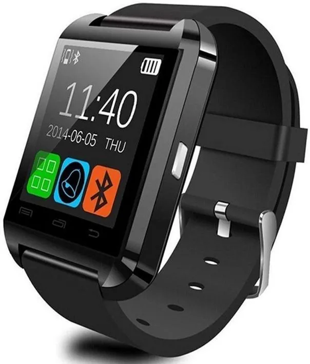 U8 Smart Watch Uwatch Bluetooth Akıllı İzle Samsung Galaxy S4 S5 S6 S7 Kenar Not 3 4 5 HTC Nexus Sony LG Huawei Android SM4689554