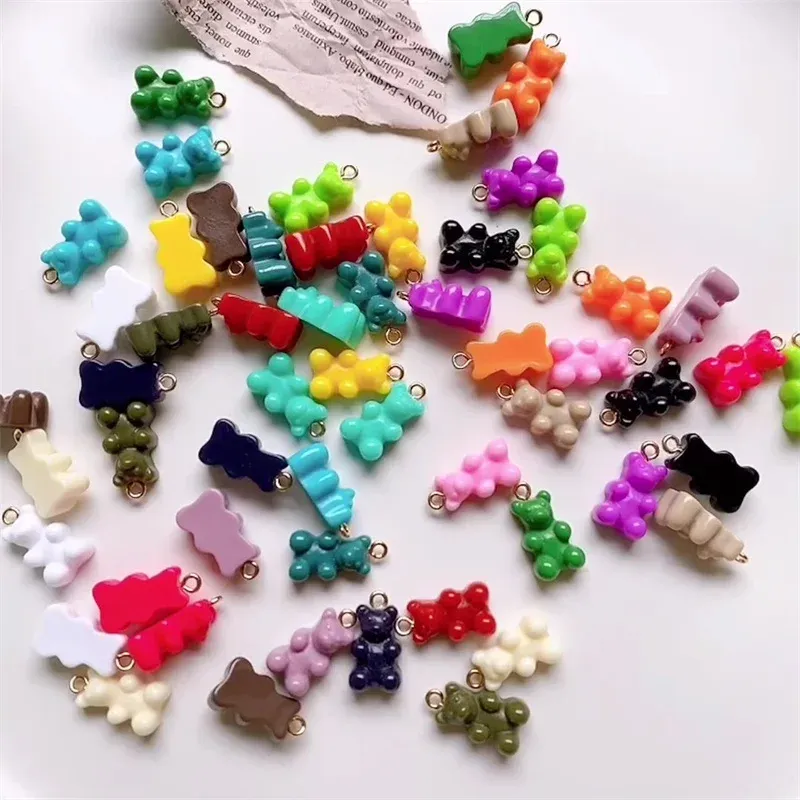 Colliers 50pcs Corée Resin couleur